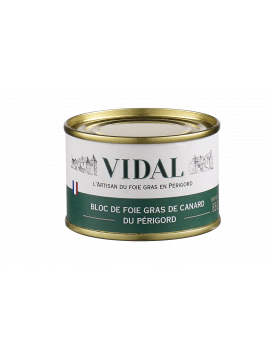 Bloc de foie gras de canard