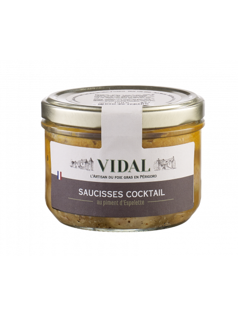 Saucisses cocktail au piment d'Espelette 150g