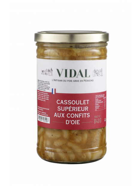 Cassoulet aux confits d'oie