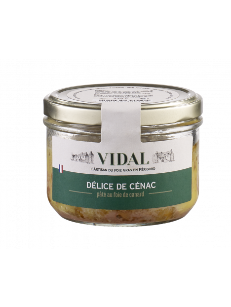 Délice de Cénac, 20% de foie gras 170g
