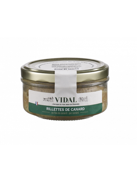 Rillettes canard foie gras