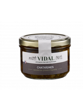 Châtaignes marinées au...