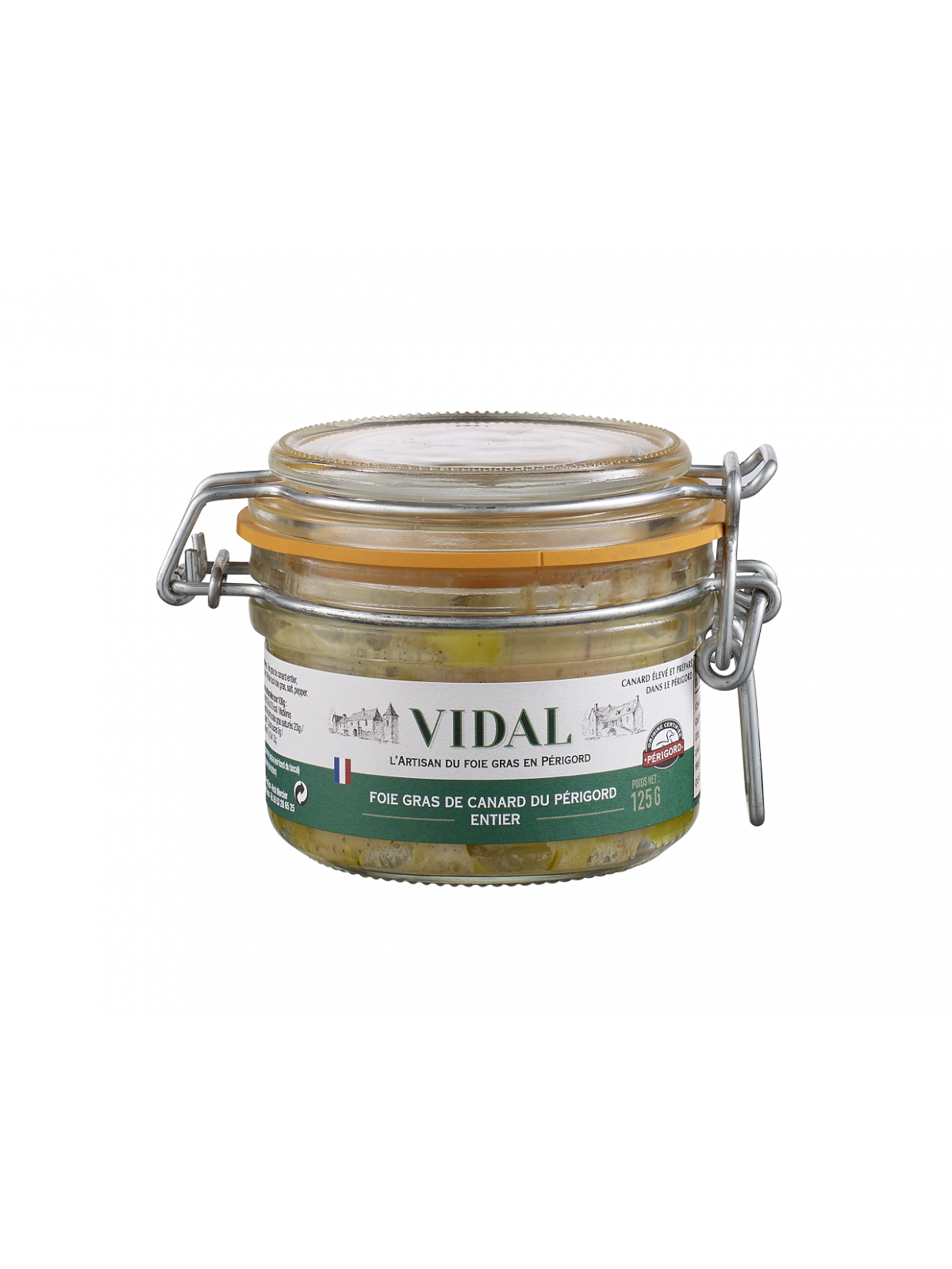 Foie Gras de Canard entier IGP Sud-Ouest - Verrine 300g