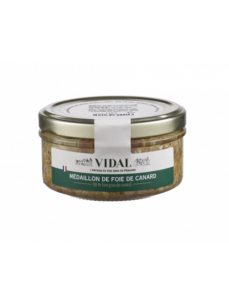 Médaillon foie gras canard