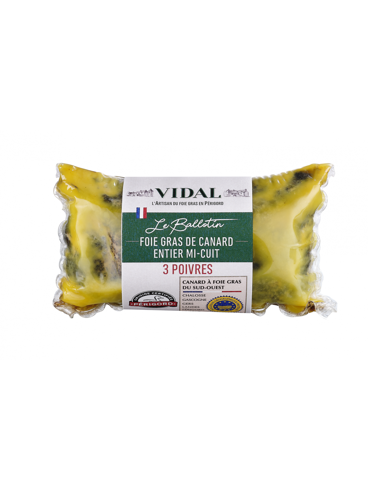 Foie gras de canard entier 350g, Producteur foie gras de canard Gers